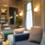 ホテルのラウンジ